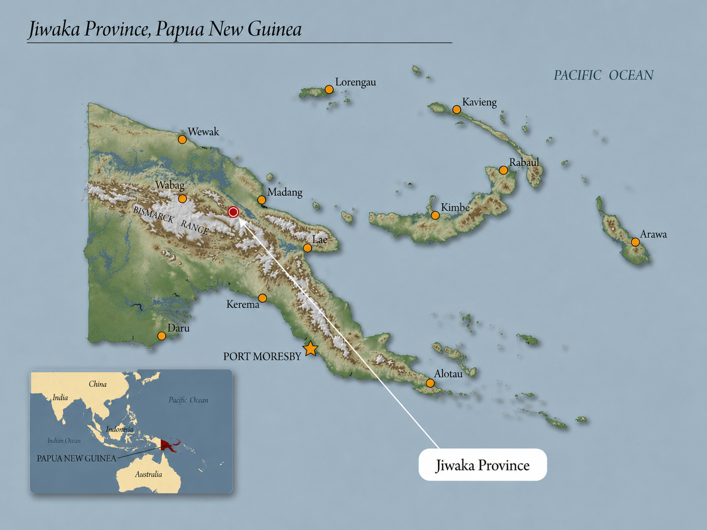 Papua New Guinea Arufa Natural AX